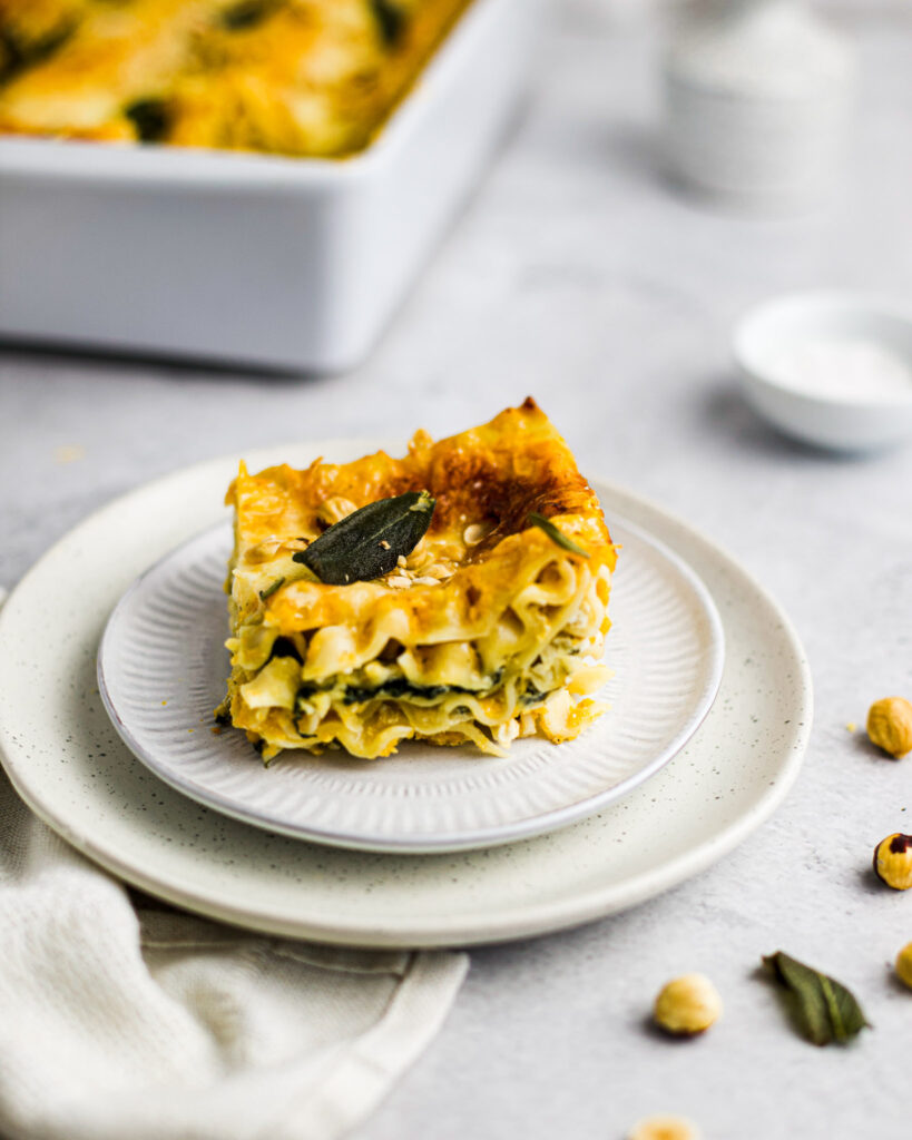 The Best Butternut Squash Lasagna, With Hazelnuts & Sage