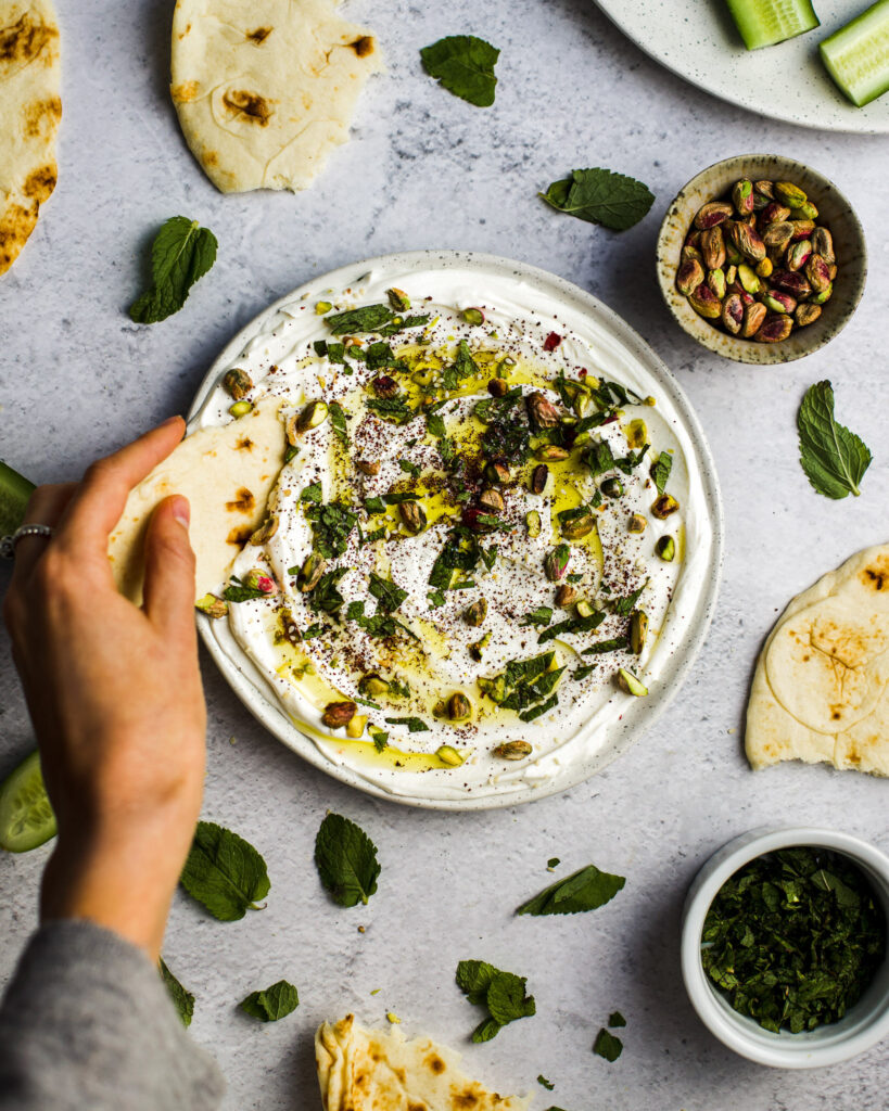 Trempette labneh