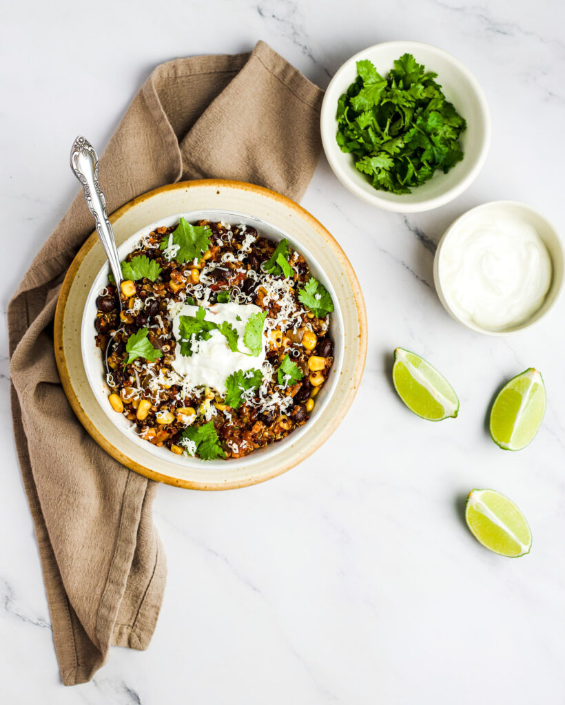 Souper Quinoa Mexicain