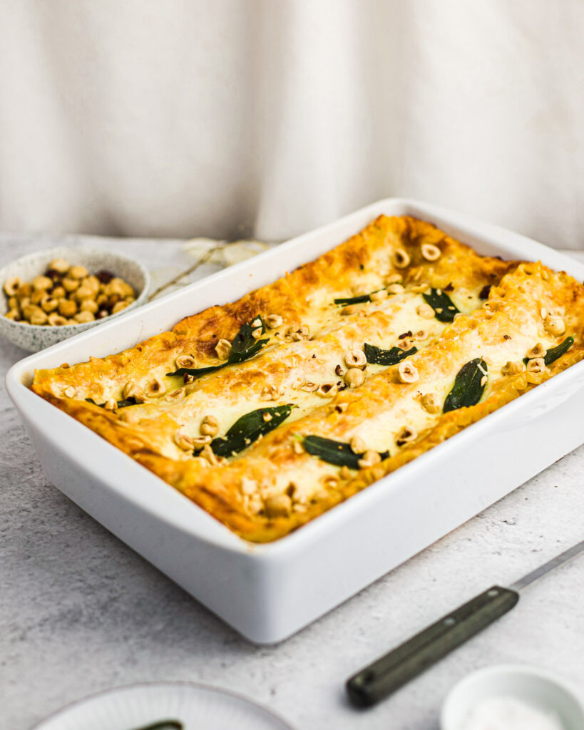 The Best Butternut Squash Lasagna, With Hazelnuts & Sage