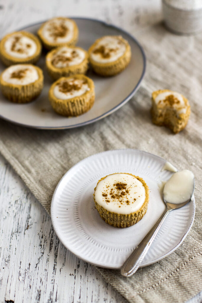 Mini Chai Cheesecakes