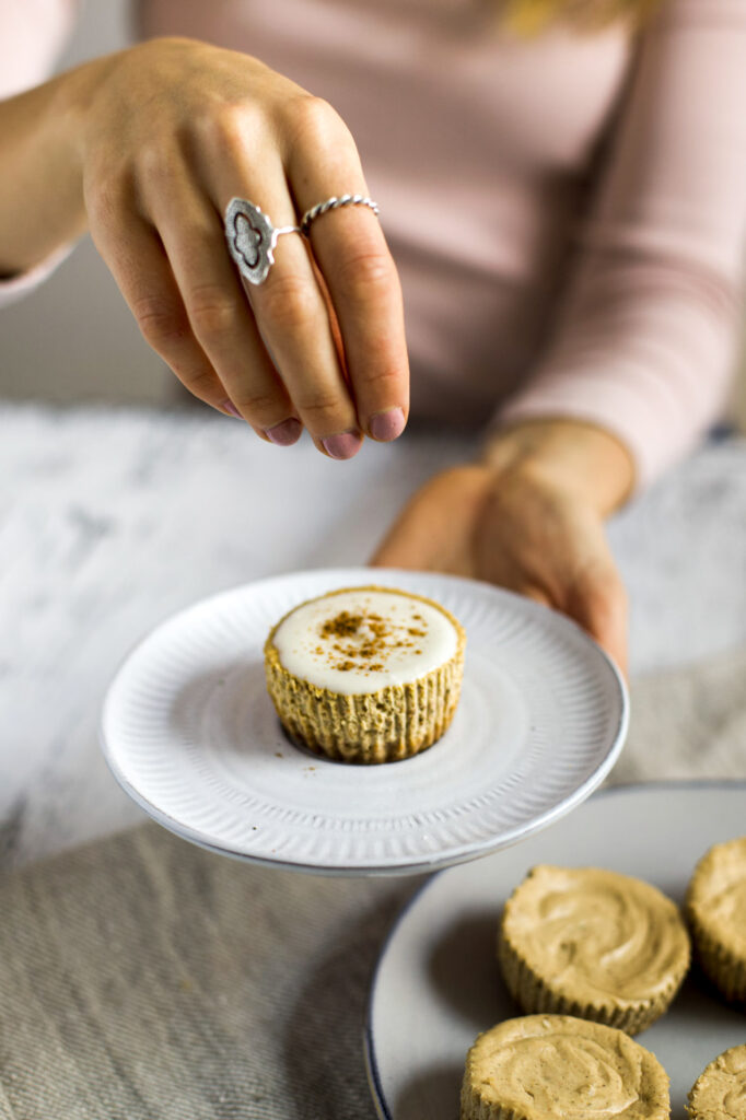 Mini Chai Cheesecakes