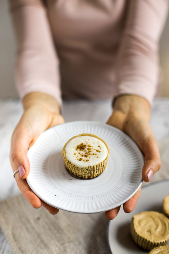 Mini Chai Cheesecakes