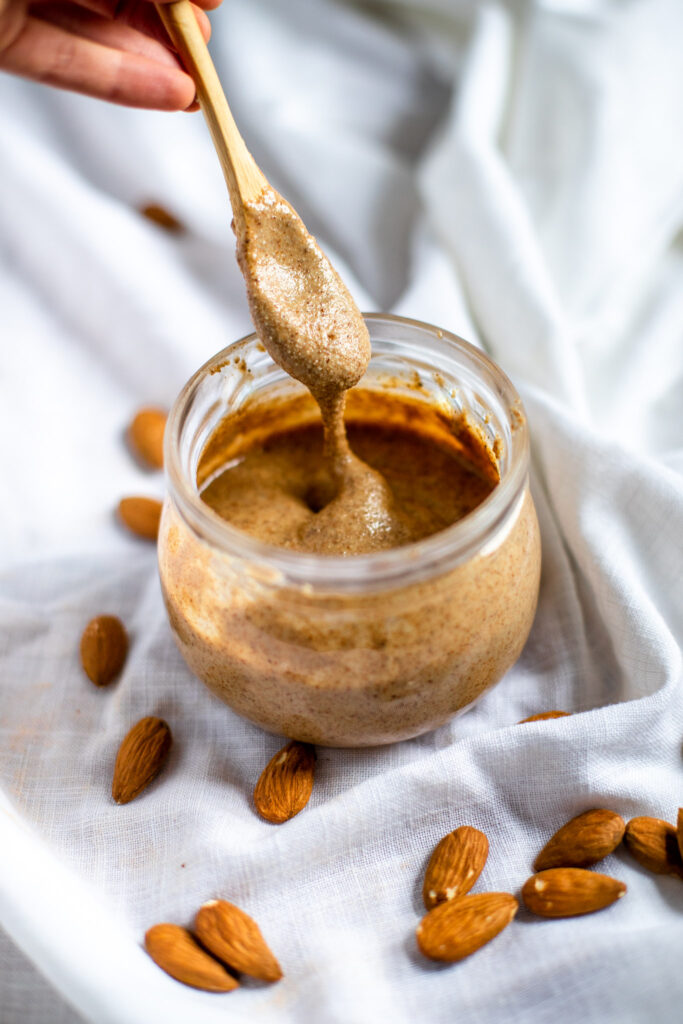 How to Make Almond Butter? (1 Ingredient, Food Processor)