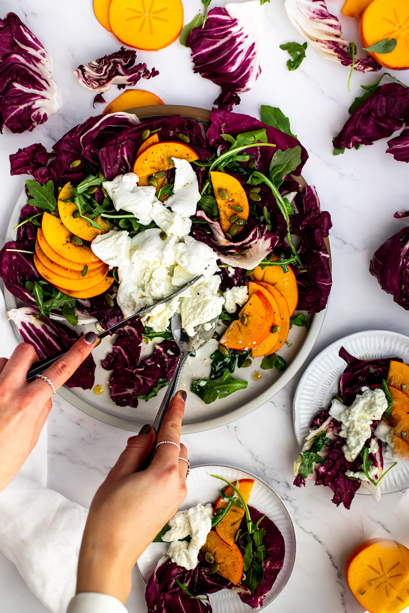 Salade mozzarella di bufala