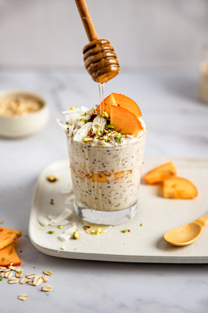 Creamy Coconut Overnight Oats (5-min Preparation)