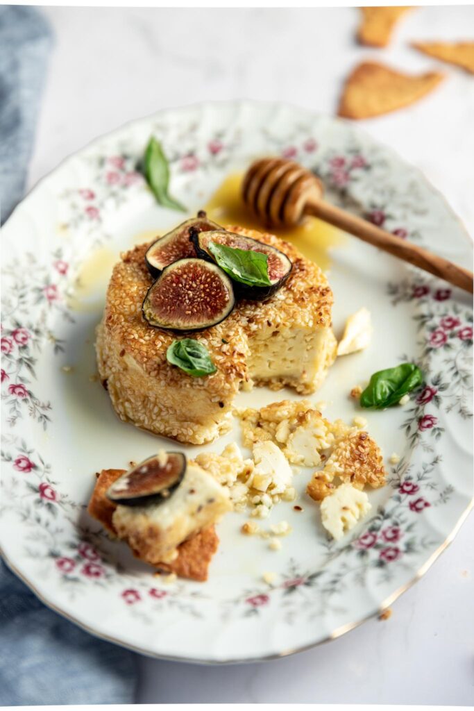 Sesame Pan-Fried Feta
