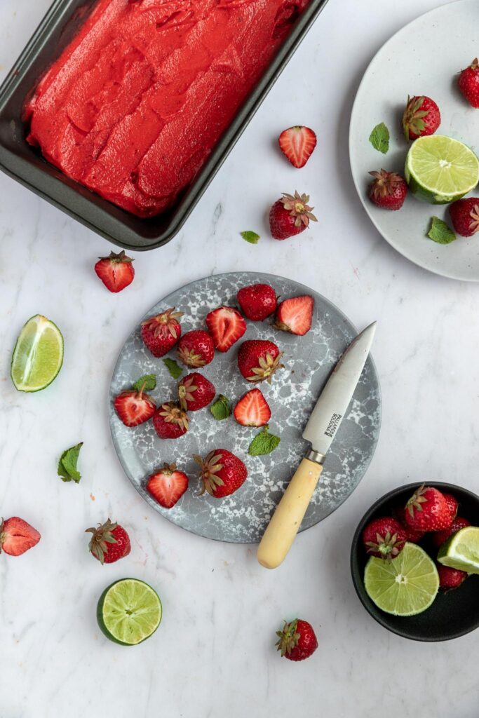 Sorbet maison facile (robot culinaire)