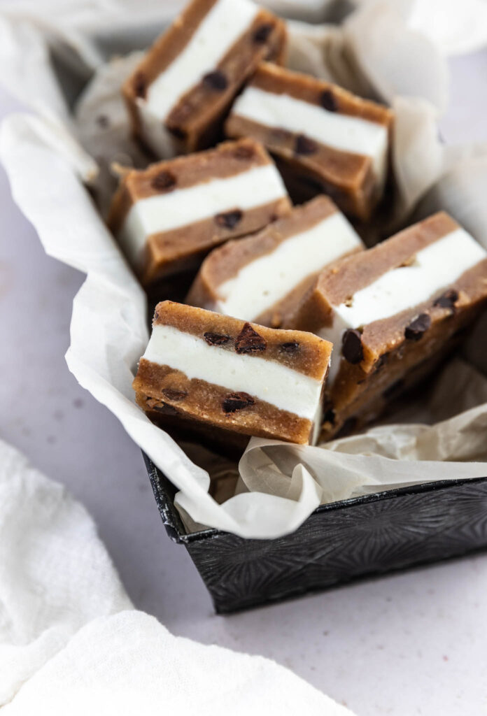 Vegan Cookie Dough Ice Cream Sandwich