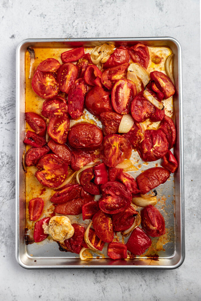 How to make roasted tomato soup?