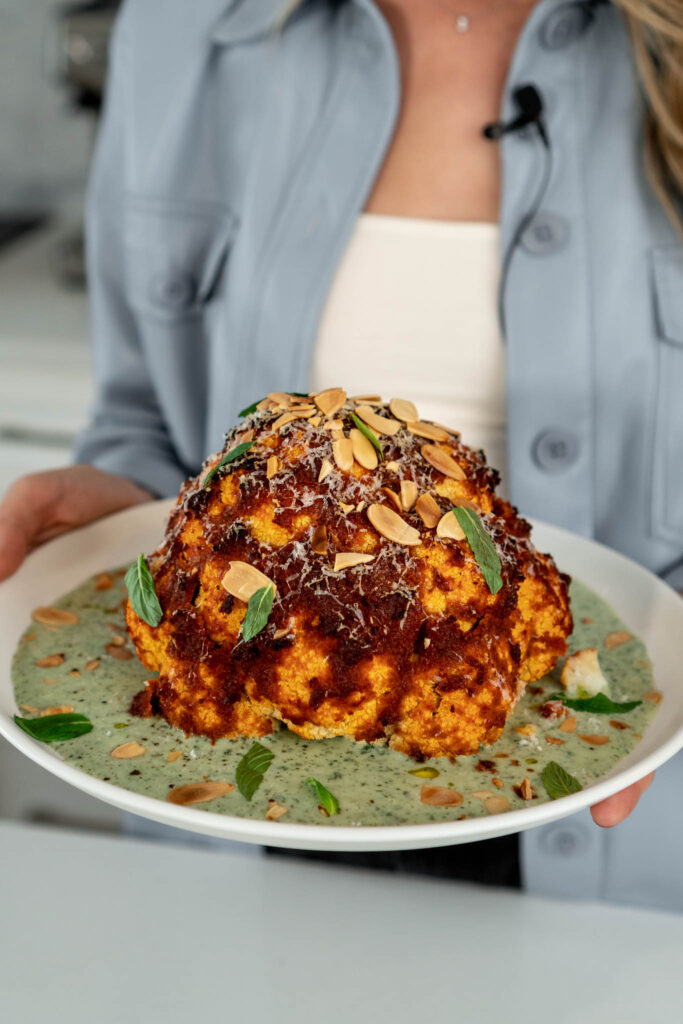 Whole Roasted Cauliflower