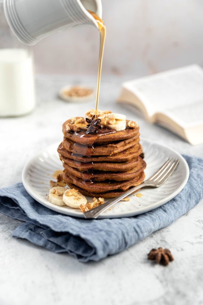 Gluten-free pumpkin pancakes