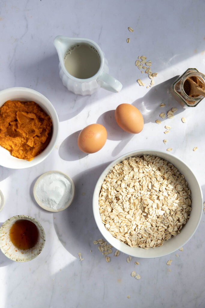 Pumpkin Pancakes Ingredients