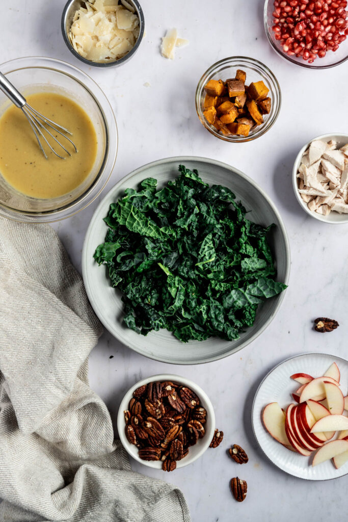 Ingredients for Fall Harvest Salad