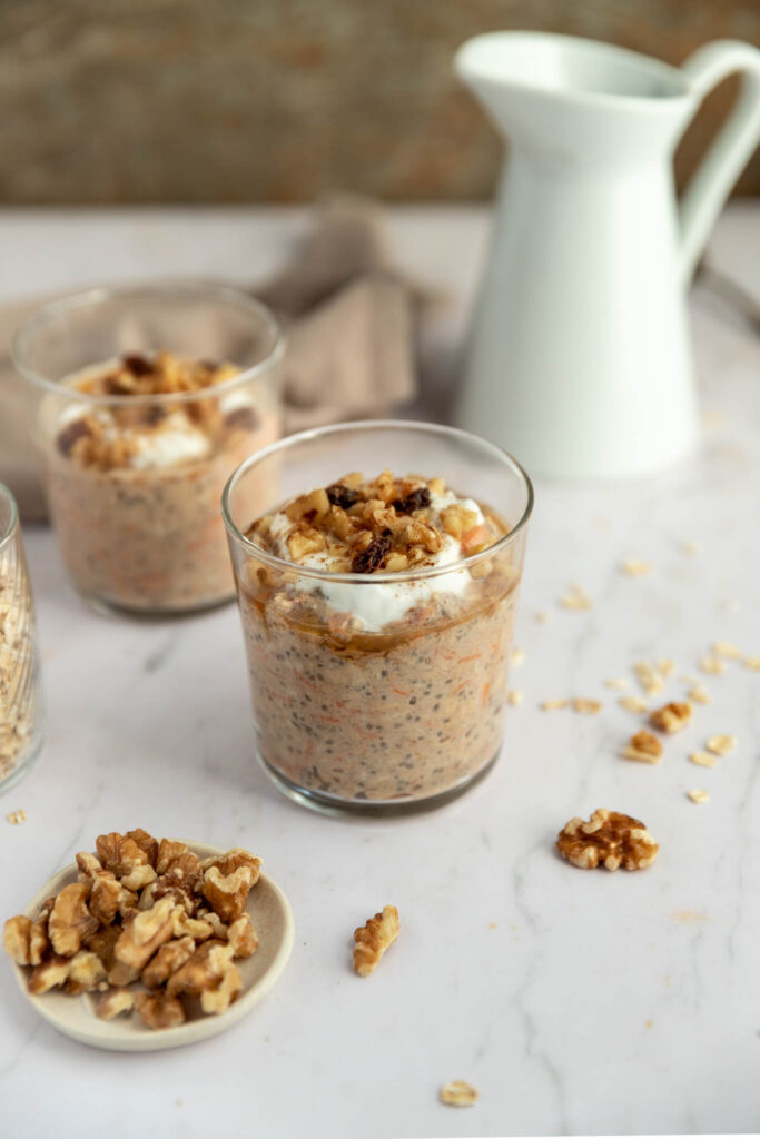 Carrot Cake Overnight Oats