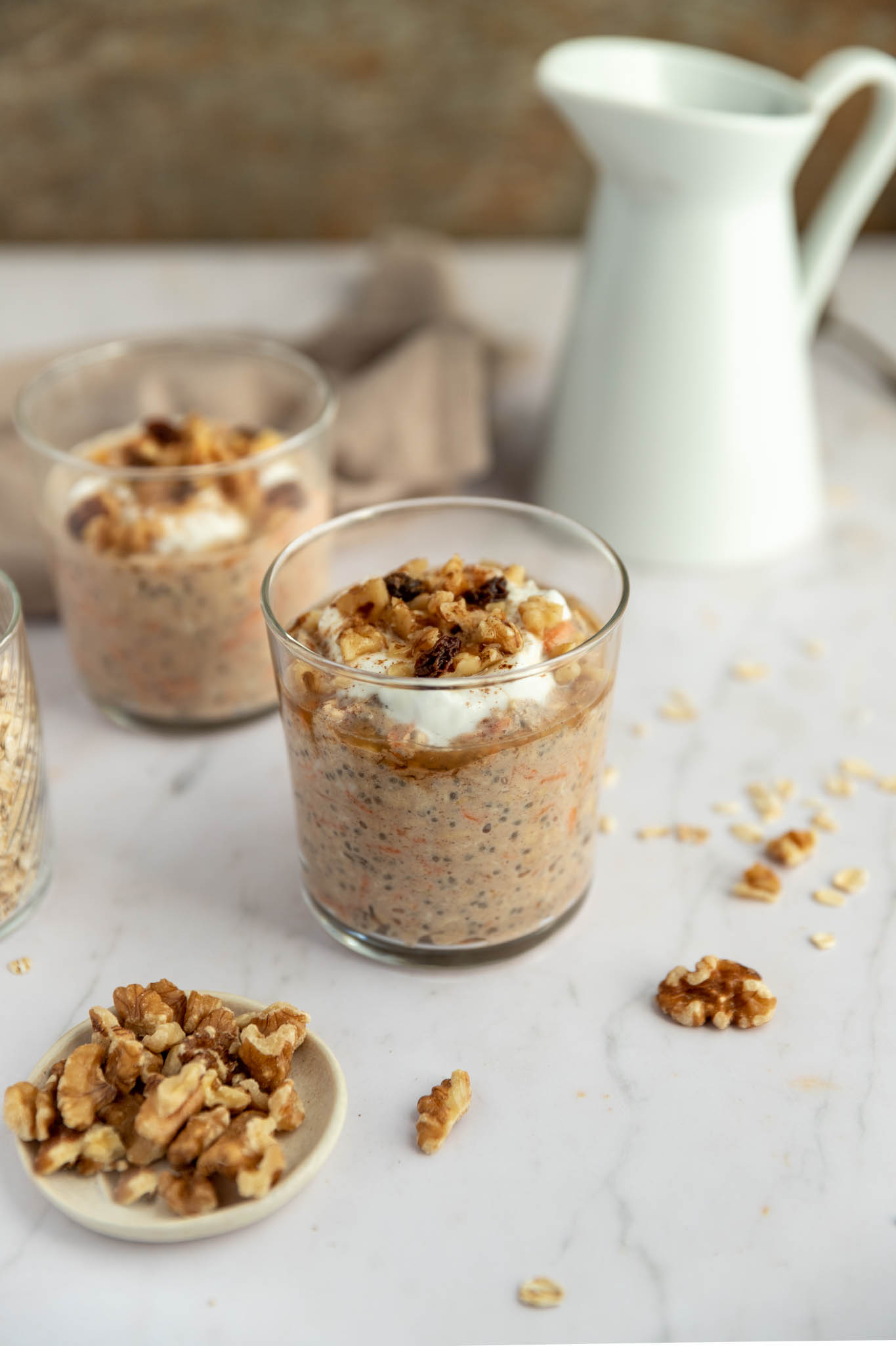 Carrot Cake Overnight Oats