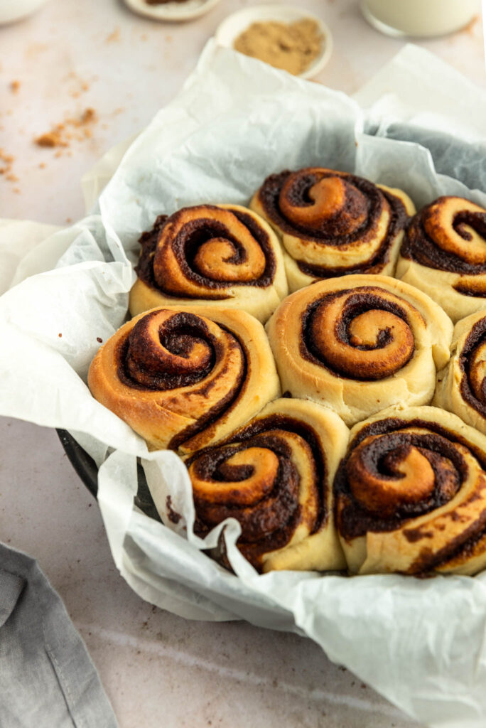 Easy Gingerbread Cinnamon Rolls