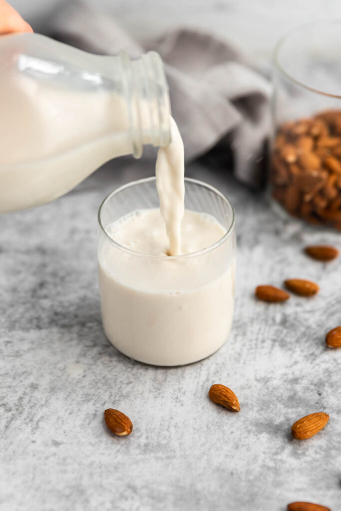 Lait d'amande maison