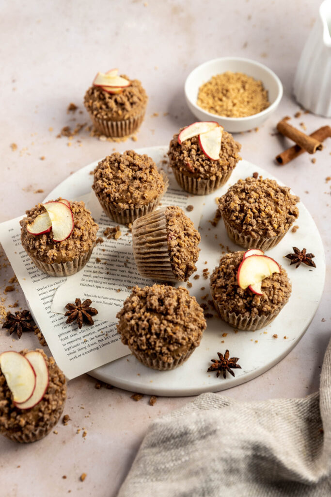 Muffins pommes