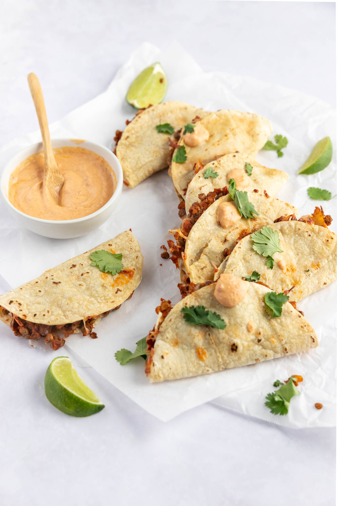 Vegan Lentil & Cauliflower Tacos