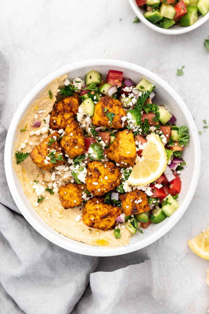 Bol tofu shawarma