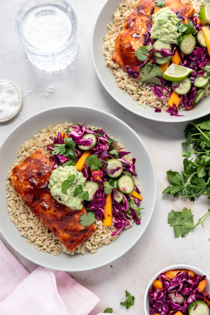 Bol saumon érable chipotle