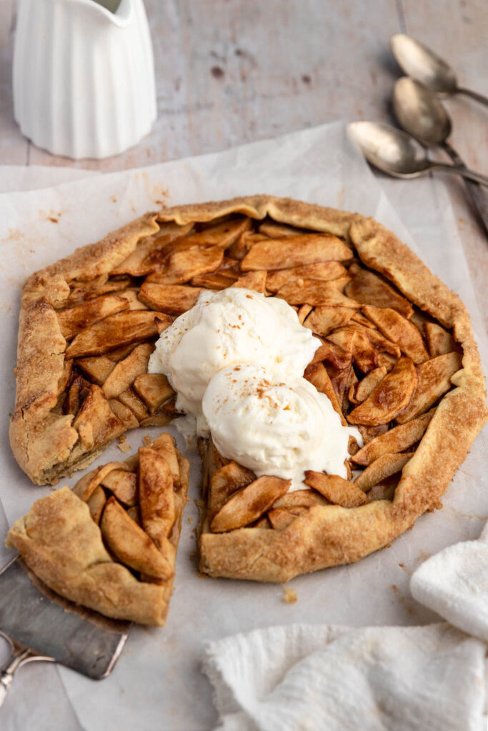 Vegan Apple Galette
