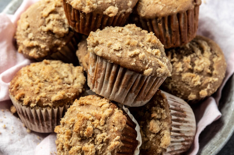 Chai Spiced Pear Muffins